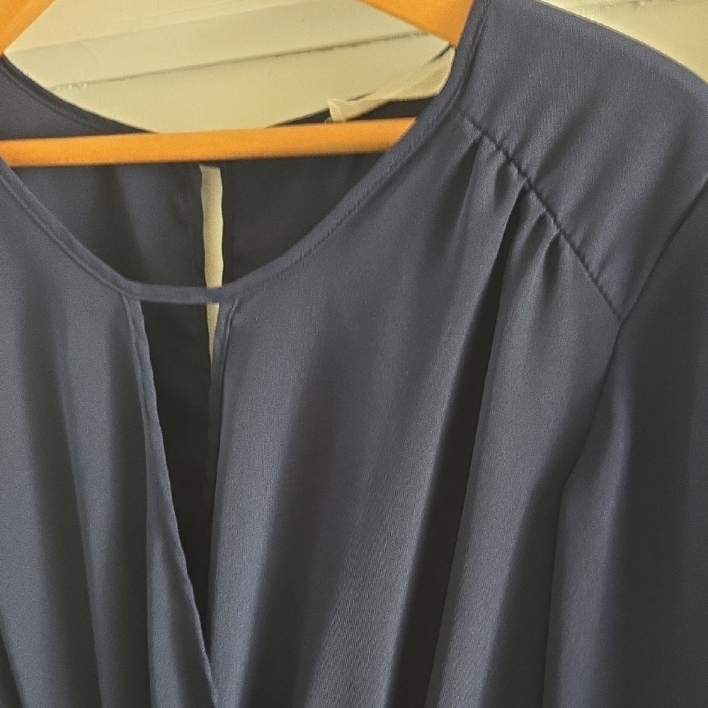 Lush Navy Mini Dress - Picture 11 of 11